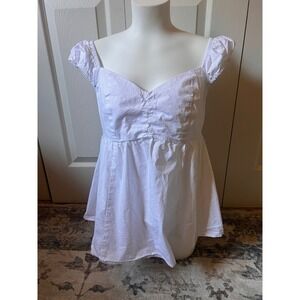 Cottagecore Maternity Top Y2K Babydoll Coquette Fairy Size M